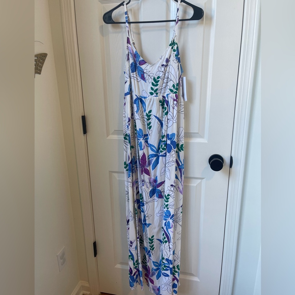 NWT floral maternity maxi dress